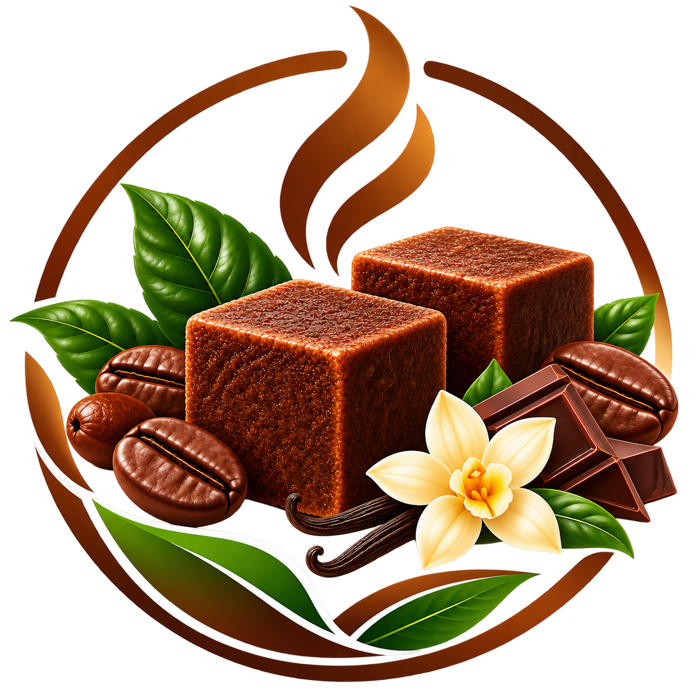Coffee cube variants in development: coffee cubes with vanilla and chocolate