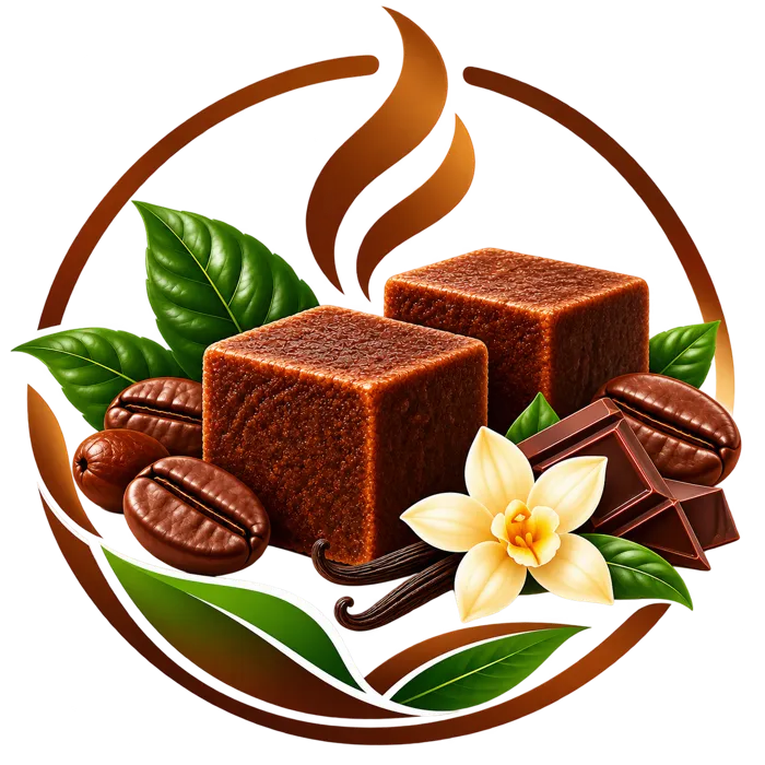Coffee cube variants in development: coffee cubes with vanilla and chocolate