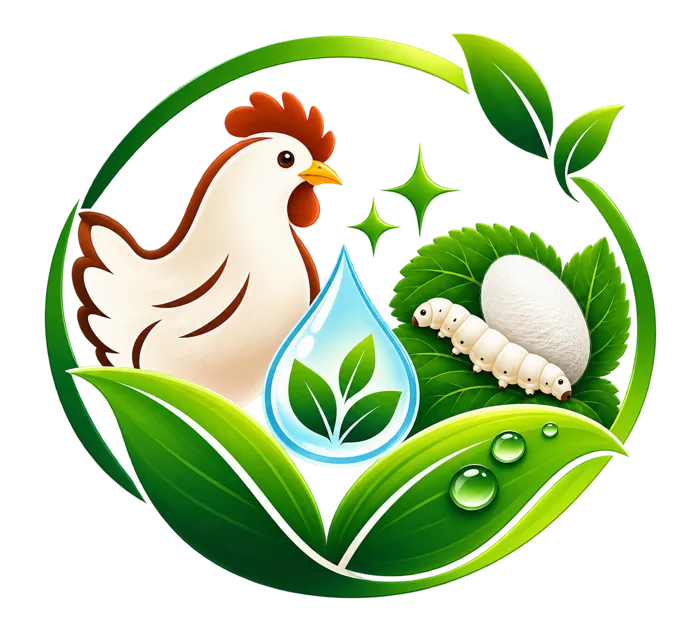 Natural cleaning solutions for poultry and sericulture